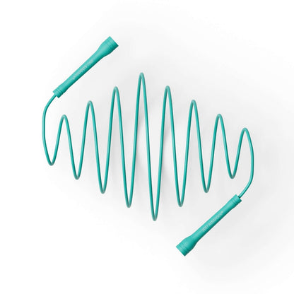 Speed Series™ Combat Teal – High-Speed Jump Rope for Boxing & Fat Loss